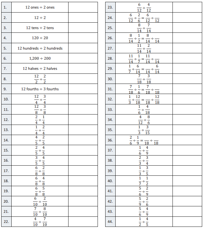 Eureka Math Grade 6 Module 4 Lesson 2 Division of Fractions Answer Key 7