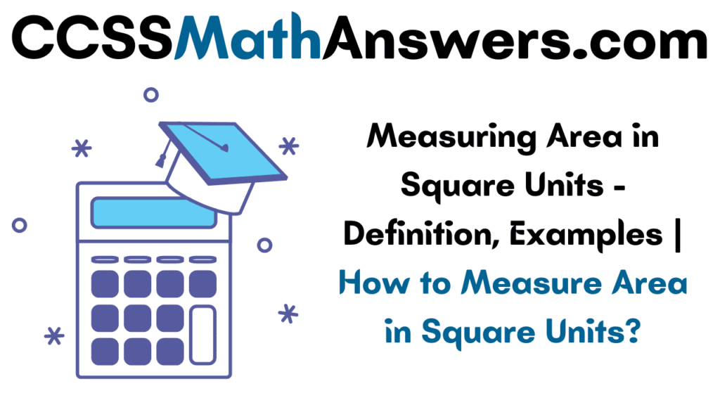 Measuring Area in Square Units