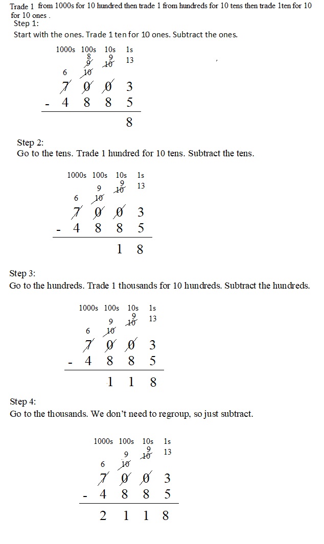 Everyday-Mathematics-4th-Grade-Answer-Key-Unit-1-Place-Value-Multidigit-Addition-and-Subtraction-Everyday-Math-Grade-4-Home-Link-1.9-Answer-Key-U.S.-Traditional-Subtraction-Question-6