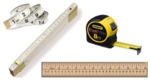 Measurement tools for finding length