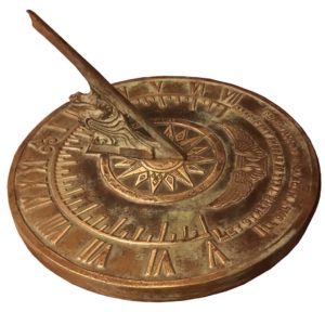 Sundial to measure time in ancient times