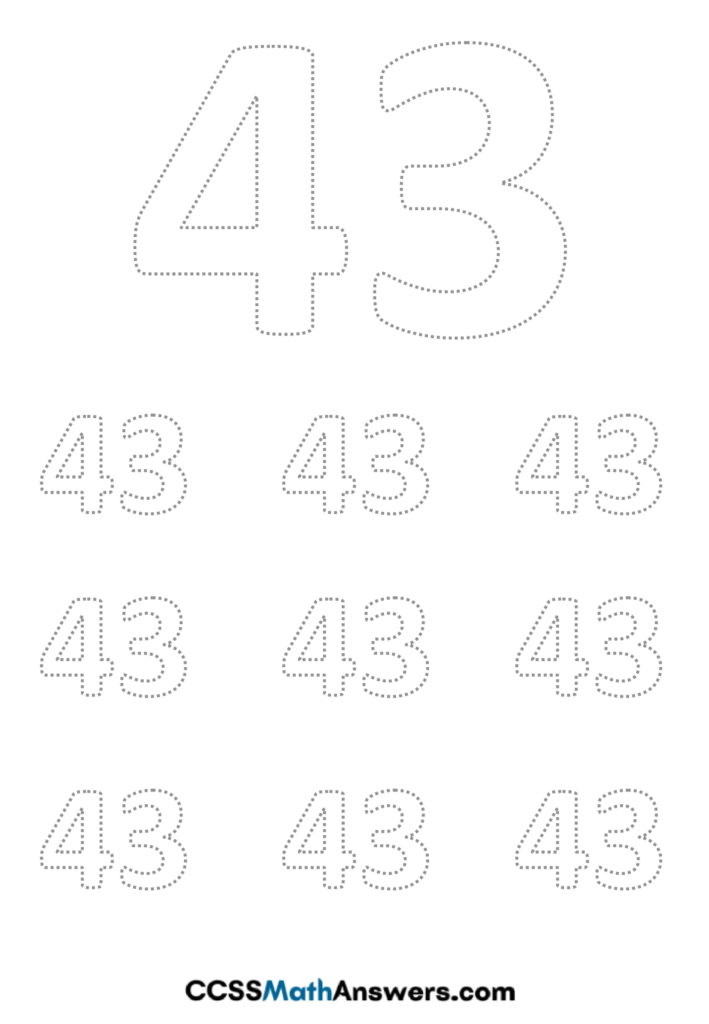 worksheet-on-number-43-number-tracing-writing-counting-number-43-worksheets-for-preschool