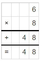 Multiplying 1-Digit Number 2