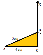 How To Construct a Right Triangle when its Hypotenuse and One Side are given img_2