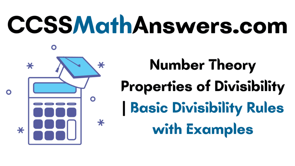 Properties of Divisibility