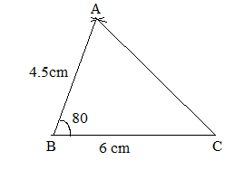 To Construct a Triangle when Two of its Sides and the included Angles are given img_4