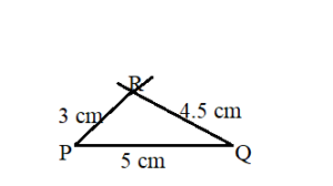 To construct a triangle when three sides are given img_1