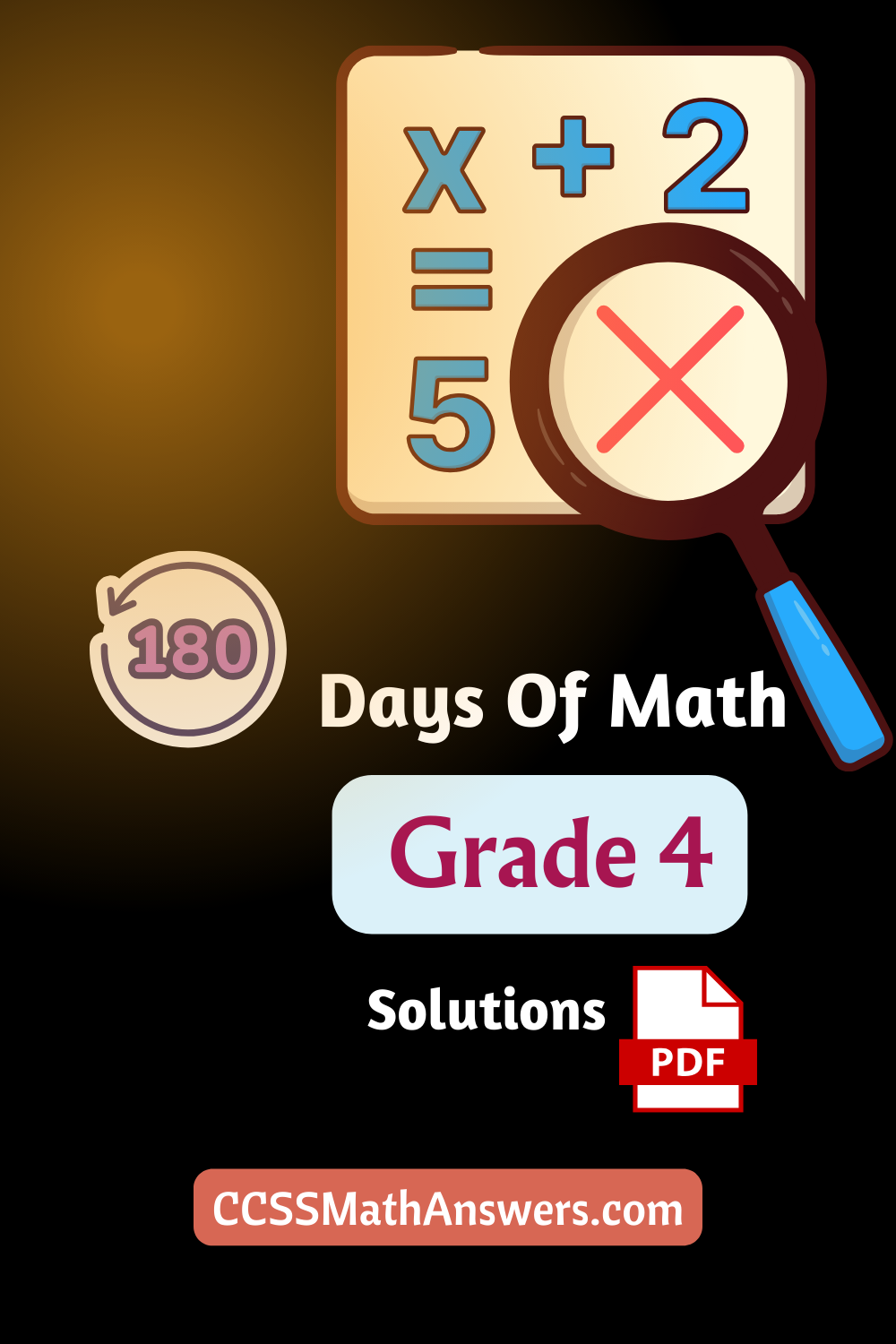 180 Days of Math Grade 4 Solutions PDF