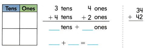 HMH Into Math Grade 1 Module 13 Lesson 2 Answer Key Understand and Explain Place Value Addition 8