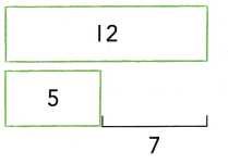 HMH Into Math Grade 1 Module 7 Lesson 4 Answer Key Represent Difference Unknown Problems with a Visual Model 10
