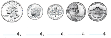 HMH Into Math Grade 2 Module 7 Lesson 2 Answer Key Identify and Find the Value of Coins 5