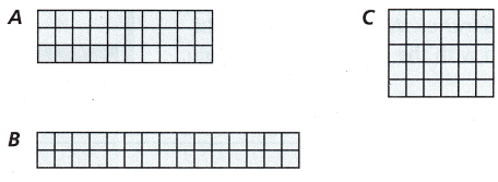HMH Into Math Grade 3 Module 11 Lesson 5 Answer Key Represent Rectangles with the Same Perimeter and Different Areas 10