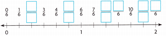 HMH Into Math Grade 3 Module 13 Lesson 6 Answer Key Represent and Name Fractions Greater Than 1 10