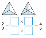 HMH Into Math Grade 4 Module 11 Lesson 3 Answer Key Explain Fraction Equivalence Using Visual Models 9