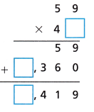HMH Into Math Grade 4 Module 8 Lesson 6 Answer Key Choose a Multiplication Strategy 13