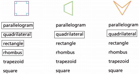 Into Math Grade 3 Module 20 Lesson 2 Answer Key Categorize Quadrilaterals q4