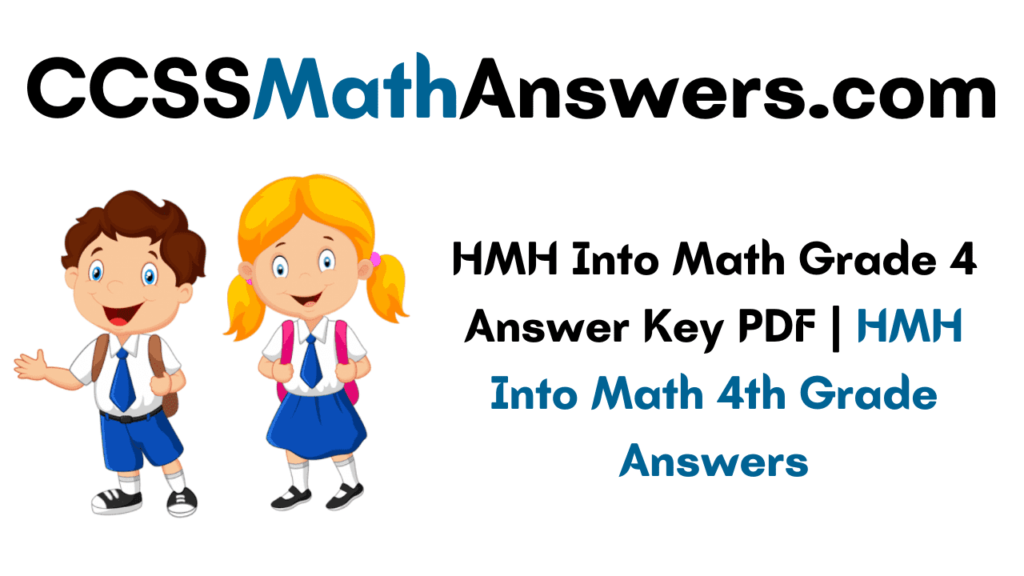 HMH into Math Grade 4 Answer Key pdf
