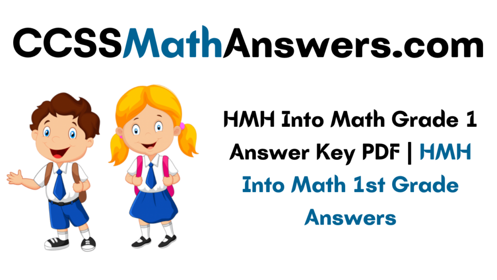 HMH Into Math Grade 1 Answer Key PDF