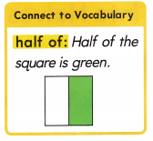 HMH Into Math Grade 1 Module 16 Lesson 3 Answer Key Partition Shapes into Halves 3