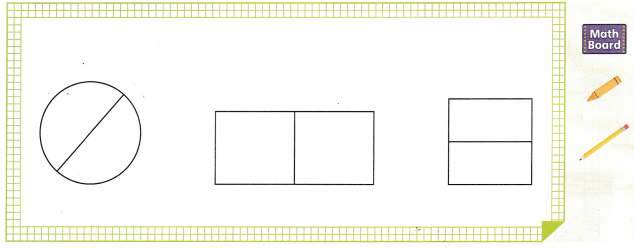 HMH Into Math Grade 1 Module 16 Lesson 4 Answer Key Partition Shapes into Fourths 4