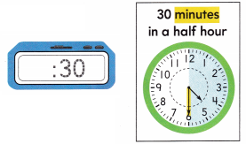 HMH Into Math Grade 1 Module 18 Lesson 3 Answer Key Tell Time to the Hour and Half Hour 4