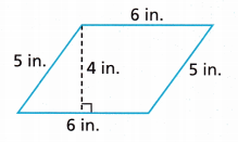HMH Into Math Grade 6 Module 12 Lesson 1 Answer Key Develop and Use the Formula for Area of Parallelograms 12