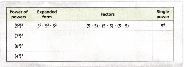 HMH Into Math Grade 8 Module 12 Lesson 1 Answer Key Know and Apply Properties of Exponents 5
