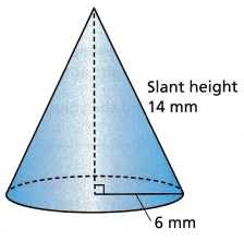 HMH Into Math Grade 8 Module 13 Lesson 2 Answer Key Find Volume of Cones 6
