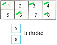 Into Math Grade 3 Module 13 Lesson 3 Answer Key Represent and Name Fractions of a Whole q6