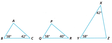 HMH Into Math Grade 8 Module 4 Lesson 2 Answer Key Investigate Angle-Angle Similarity 8