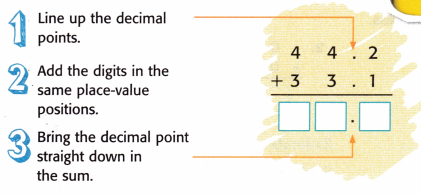 McGraw Hill My Math Grade 5 Chapter 5 Lesson 6 Answer Key Add Decimals 2