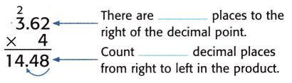 McGraw Hill My Math Grade 5 Chapter 6 Lesson 3 Answer Key Multiply Decimals by Whole Numbers 3