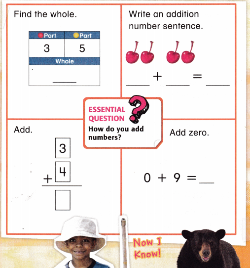 McGraw Hill My Math Grade 1 Chapter 1 Review Answer Key 12