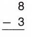 McGraw Hill My Math Grade 1 Chapter 2 Lesson 10 Answer Key Subtract from 8 11