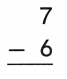 McGraw Hill My Math Grade 1 Chapter 2 Lesson 9 Answer Key Subtract from 6 and 7 10