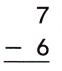 McGraw Hill My Math Grade 1 Chapter 2 Lesson 9 Answer Key Subtract from 6 and 7 13