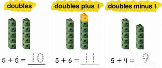 McGraw Hill My Math Grade 1 Chapter 3 Lesson 5 Answer Key Use Near Doubles to Add 3