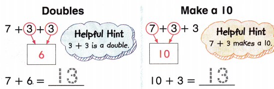 McGraw Hill My Math Grade 1 Chapter 3 Lesson 9 Answer Key Add Three Numbers 3
