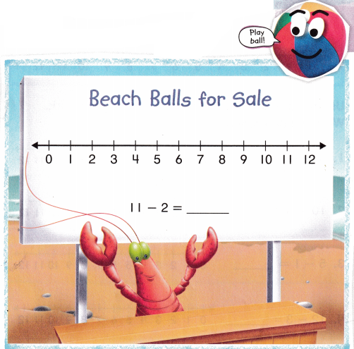 McGraw Hill My Math Grade 1 Chapter 4 Lesson 2 Answer Key Use a Number Line to Subtract 1
