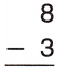 McGraw Hill My Math Grade 1 Chapter 4 Lesson 2 Answer Key Use a Number Line to Subtract 8