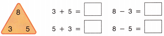 McGraw Hill My Math Grade 1 Chapter 4 Lesson 7 Answer Key Fact Families 8