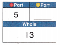 McGraw Hill My Math Grade 1 Chapter 4 Lesson 8 Answer Key Missing Addends 5
