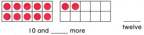 McGraw Hill My Math Grade 1 Chapter 5 Lesson 1 Answer Key Numbers 11 to 19 3