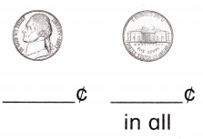 McGraw Hill My Math Grade 1 Chapter 5 Lesson 9 Answer Key Count by Fives Using Nickels 7