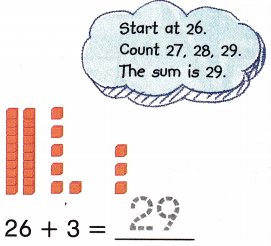 McGraw Hill My Math Grade 1 Chapter 6 Lesson 2 Answer Key Count On Tens and Ones 4