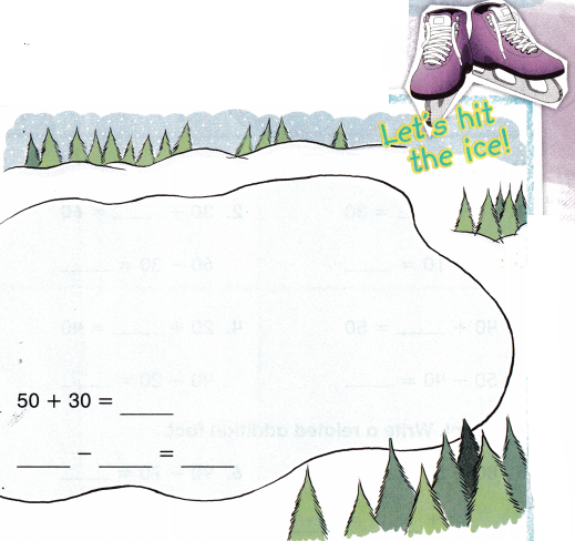 McGraw Hill My Math Grade 1 Chapter 6 Lesson 8 Answer Key Relate Addition and Subtraction of Tens 1