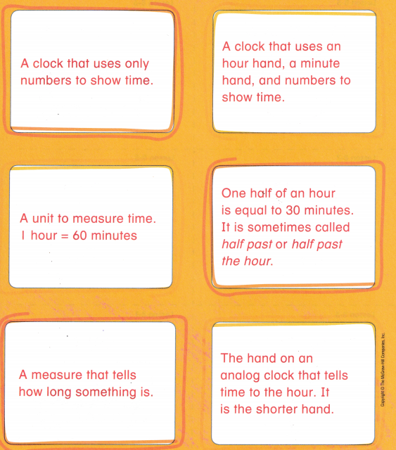 McGraw Hill My Math Grade 1 Chapter 8 Answer Key Measurement and Time 5