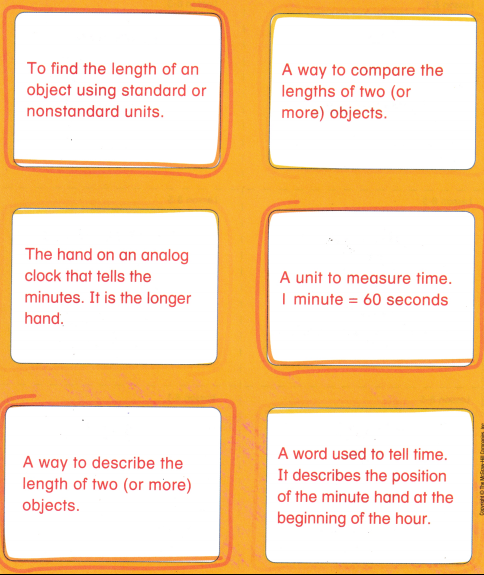 McGraw Hill My Math Grade 1 Chapter 8 Answer Key Measurement and Time 7