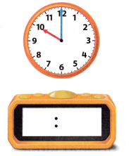 McGraw Hill My Math Grade 1 Chapter 8 Lesson 6 Answer Key Time to the Hour Digital 20