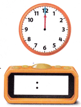 McGraw Hill My Math Grade 1 Chapter 8 Lesson 6 Answer Key Time to the Hour Digital 7